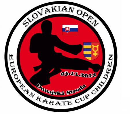 SLOVAKIAN OPEN - EUROPEAN KARATE CUP 2012 FOR CHILDREN Tournament will take place 03th of November 2012 in Sport Hall of Dunajská Streda, Sovakia